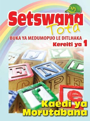 cover image of Setswana Tota Phonic Programme Grade 1 Teacher's Guide
